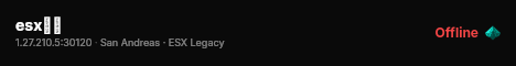 esx纯净 live status badge