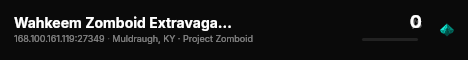 Wahkeem Zomboid Extravaganza (B42) Modded live status badge