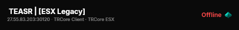  TEASR | [ESX Legacy] live status badge