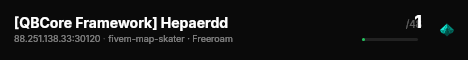 [QBCore Framework] Hepaerdd live status badge