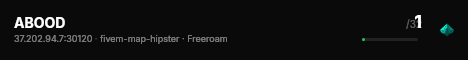 ABOOD live status badge