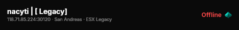 nacyti | [ Legacy] live status badge
