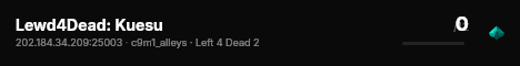 Lewd4Dead: Kuesu live status badge
