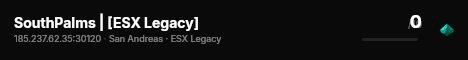 SouthPalms | [ESX Legacy] live status badge
