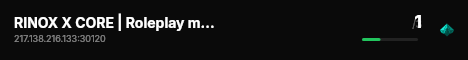 RINOX X CORE | Roleplay mit Anspruch live status badge