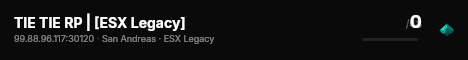 TIE TIE RP | [ESX Legacy] live status badge