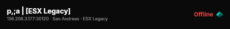 p,;a | [ESX Legacy] live status badge