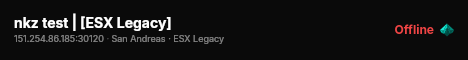 nkz test | [ESX Legacy] live status badge