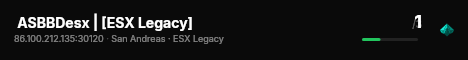  ASBBDesx | [ESX Legacy] live status badge