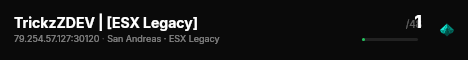 TrickzZDEV | [ESX Legacy] live status badge