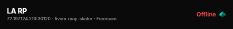 LA RP live status badge