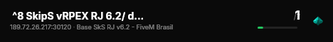  ^8 SkipS vRPEX RJ 6.2/ discord.gg/ZzjSfmdaVG live status badge