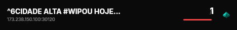 ^6CIDADE ALTA #WIPOU HOJE 16-08🌈 live status badge