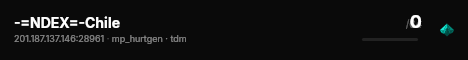 -=NDEX=-Chile live status badge