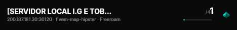 [SERVIDOR LOCAL I.G E TOBI | EMBREVE VIDAREAL] O LOCAL DOS CRIA live status badge