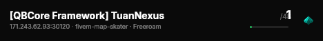 [QBCore Framework] TuanNexus live status badge