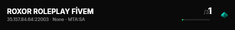 ROXOR ROLEPLAY FİVEM live status badge