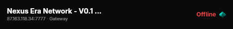 Nexus Era Network - V0.1 Test live status badge