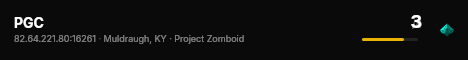 PGC live status badge