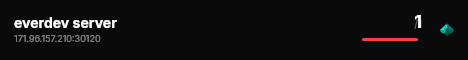 everdev server live status badge