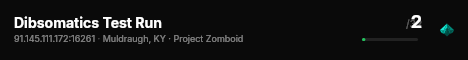 Dibsomatics Test Run live status badge