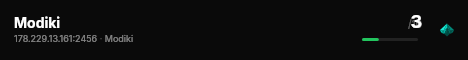 Modiki live status badge