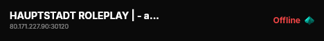 HAUPTSTADT ROLEPLAY | - ab dem 20.07.2026  live status badge
