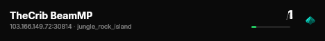 TheCrib BeamMP live status badge