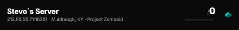 Stevo´s Server live status badge