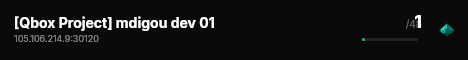 [Qbox Project] mdigou dev 01 live status badge