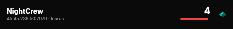 NightCrew live status badge