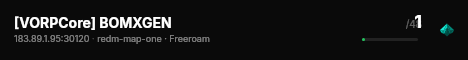 [VORPCore] BOMXGEN live status badge