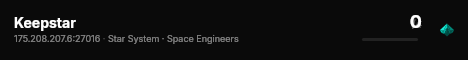 Keepstar live status badge