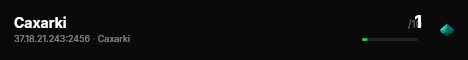 Caxarki live status badge