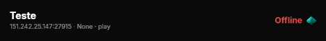 Teste live status badge