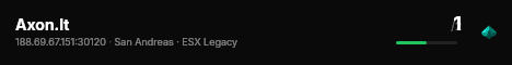 Axon.lt live status badge
