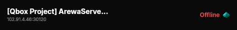 [Qbox Project] ArewaServer1960-RP live status badge