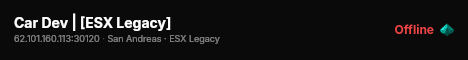 Car Dev | [ESX Legacy] live status badge