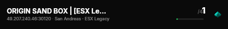 ORIGIN SAND BOX | [ESX Legacy] live status badge