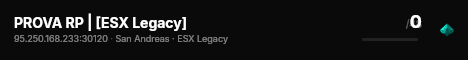 PROVA RP | [ESX Legacy] live status badge