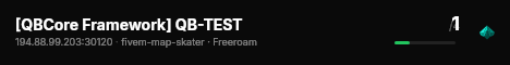 [QBCore Framework] QB-TEST live status badge