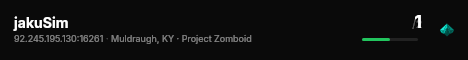 jakuSim live status badge