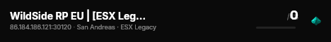 WildSide RP EU | [ESX Legacy] live status badge