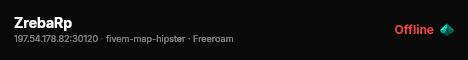 ZrebaRp live status badge