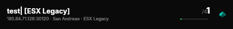 test| [ESX Legacy] live status badge