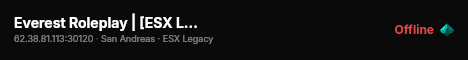 Everest Roleplay | [ESX Legacy] live status badge
