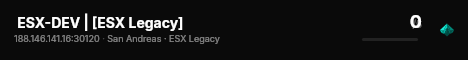  ESX-DEV | [ESX Legacy] live status badge