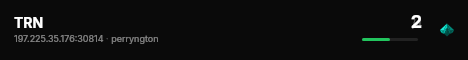 TRN live status badge