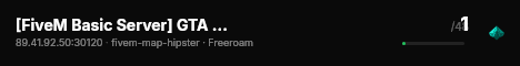 [FiveM Basic Server] GTA Moldova live status badge