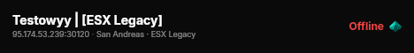 Testowyy | [ESX Legacy] live status badge